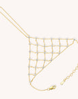 CZ Netted Hand Chain