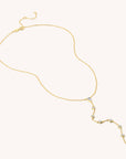 Teardrop CZ Lariat