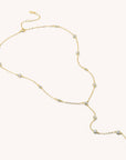 CZ Studded Lariat