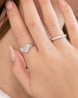 Chunky Heart Ring