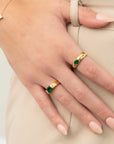 Rectangle Stone Ring