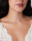 CZ Bezel Choker