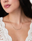 Baguette Necklace
