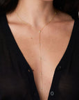 Long CZ Lariat
