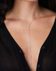 Long CZ Lariat