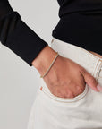 Bezel Tennis Bracelet