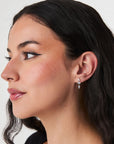 Teardrop Combo Earrings
