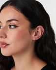 Circle Heart Studs