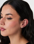 Emerald Cut Studs