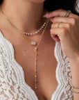 Baguette Necklace