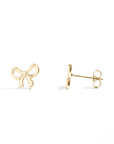 Plain Bow Studs