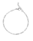 Stainless Steel Paperclip Bracelet