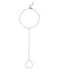 Stainless Steel Satellite Beaded Hand Chain