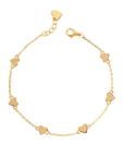 Heart Satellite Bracelet