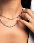 CZ Cuban Necklace