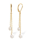Dangle Pearl Earrings