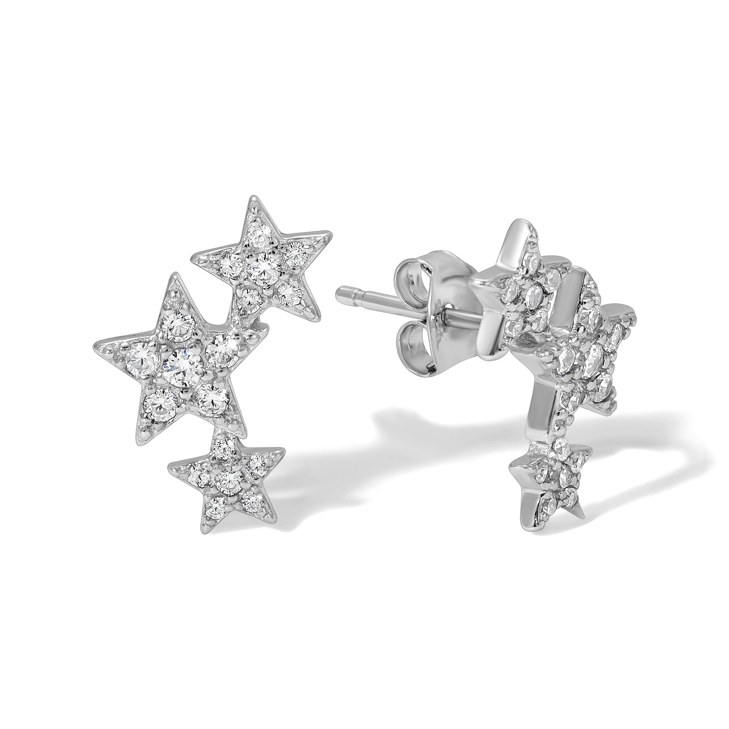 Triple Star Studs