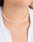 Classic Round Freshwater Pearl Necklace