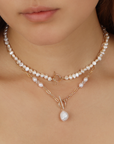 Pearllia Toggle Clasp Necklace