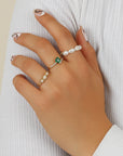 Emerald Wrap Around Ring