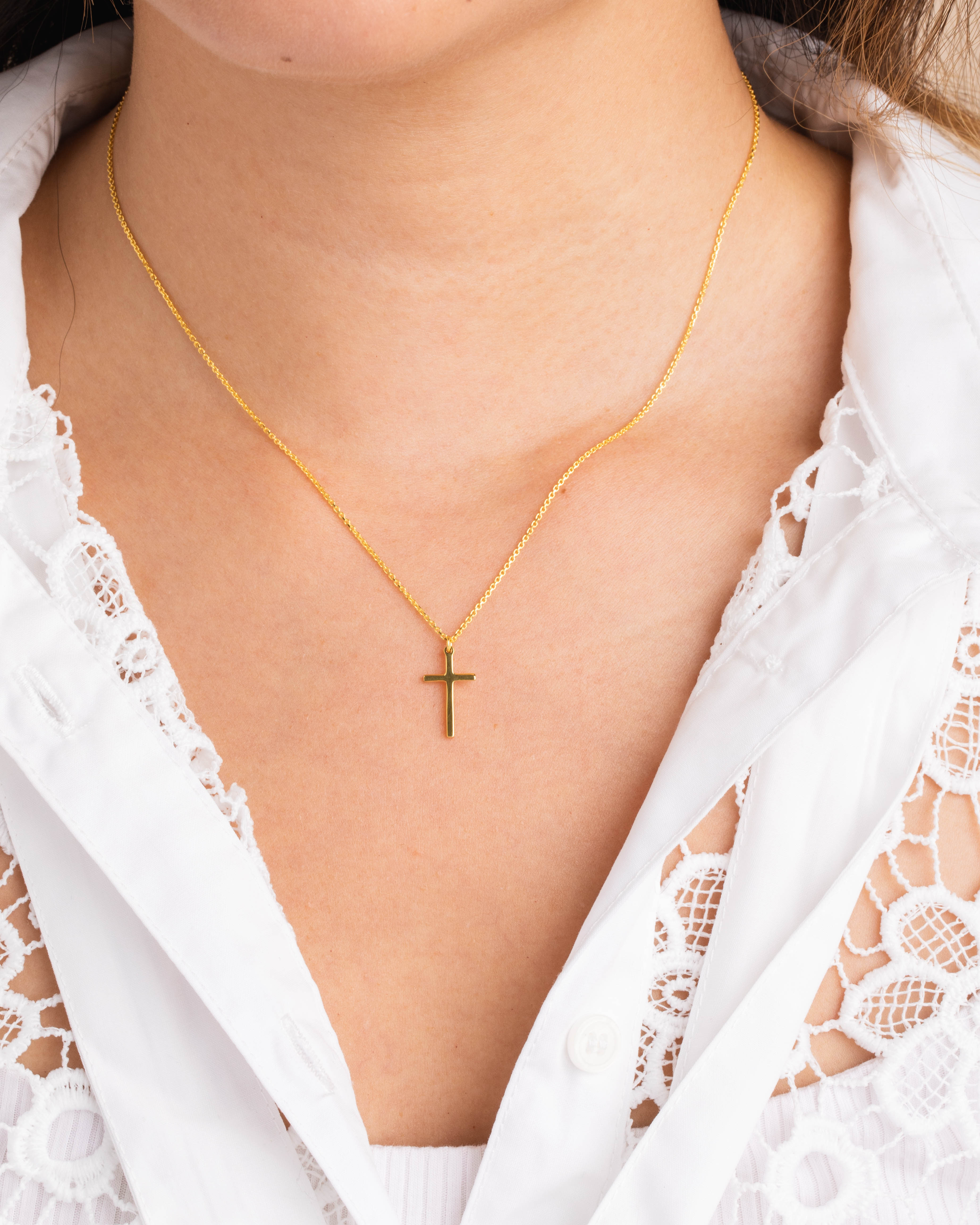 Plain Cross Necklace